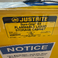 Justrite Sure-Grip EX Flammable Liquid Storage Cabinet image 0